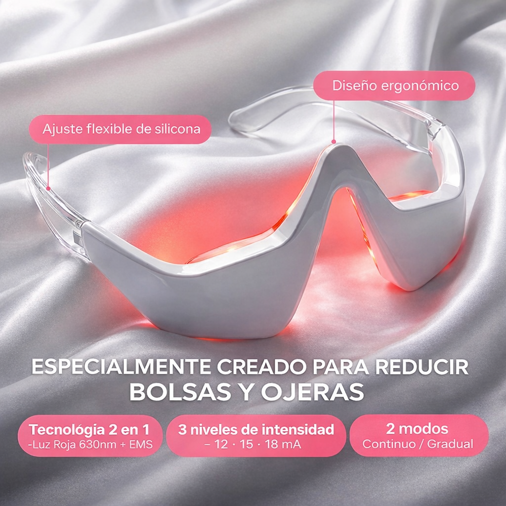 Adiós bolsas & ojeras. Más luz en tu mirada.